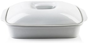 Porcelánový pekáč BASIC 38 cm biely