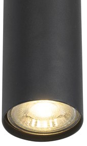 Inteligentné závesné svietidlo čierne vrátane 5 Wifi GU10 - Jeana