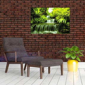 Obraz - Indonézske vodopády (90x60 cm)