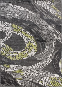 TA Koberec H087A TMAVOSIVÉ SARI BSF