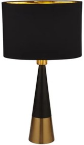 Searchlight EU2743BGO - Stolná lampa CHOLE 1xE27/60W/230V