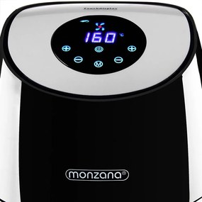 InternetovaZahrada Teplovzdušná fritéza FRYER 1 black - 9 v 1 s dotykovým displejom 1485 W 3,6 l