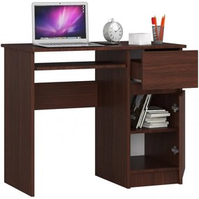 Kancelársky stôl PIKSEL pravý, wenge