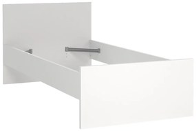 Biela jednolôžková posteľ 90x190 cm Naia – Tvilum