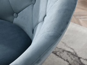 Kreslo Lush 3 (modrá + čierna). Vlastná spoľahlivá doprava až k Vám domov. 1110220