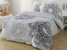 XPOSE® Mikroplyšové obliečky HARMONY Exclusive - sivé