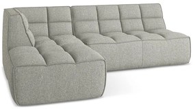 Svetlosivá modulárna rohová pohovka (variabilná) Kalai – Makamii