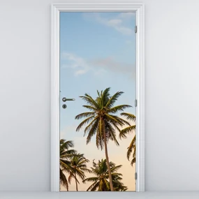 Fototapeta na dvere - Palmy (95x205cm)