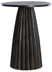 Kovový okrúhly odkladací stolík ø 40 cm Veglia – Light &amp; Living