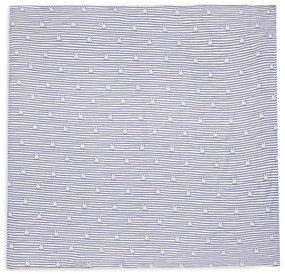 Plienky zavinovacie 2ks 115x115 cm Miffy Stripe Navy