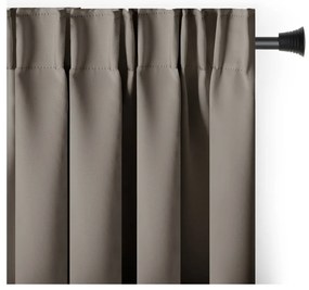 Zatemňovací termo záves taupe 140x245 cm Pleat – Restilo