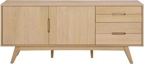 Komoda Marte 180 cm dub bielený