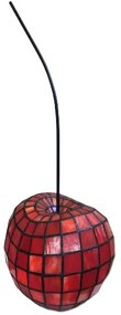 Dizajnová lampa Tiffany 20*20 CHERRY