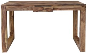 furniture-nabytek.cz - Drevený písací stôl z masívu palisander 110x55x76