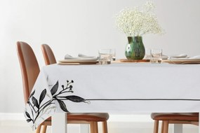 SADA 4 KS PRESTIERANIE NA STÔL NATUR 30X40 CM VZOROVANÁ