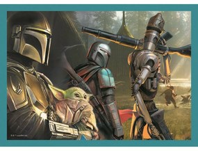 TREFL Mandalorian a jeho svět 4v1 35,48,54,70 dielov puzzle