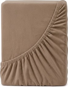 4Home jersey prestieradlo Lycra orechová, 120 x 200 cm