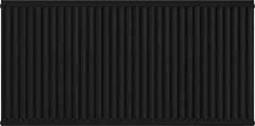 Mexen, panelový radiátor Mexen C33 600 x 700 mm, bočné pripojenie, 1634 W, čierny - W433-060-070-70