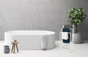 Dekorstudio Vešiak na uteráky 3-ramenný - biely