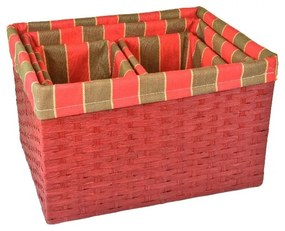 Vingo Úložný box červený Rozměry (cm): 35x26, v. 23,5