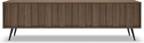 TV skrinka Flaro 184 cm s osvetlením - dub dunin