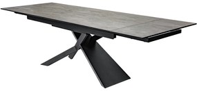 Jedálenský stôl Euphoria 180-220-260cm keramická láva