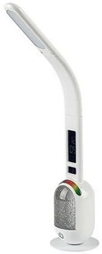 Rabalux 74231 stolná LED lampa s glitrami Figen, biela, 5W, 290lm, 5000K, stmievateľná