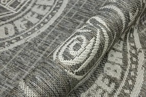 Koberec / Behúň FLEX 1907/P91 hnedý / sivý