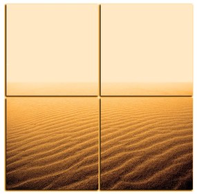 Obraz na plátne - Piesok v púšti - štvorec 3127FE (100x100 cm)