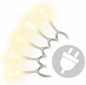 Nexos 808 Vianočné LED osvetlenie 10 m - teple biele, 100 diód