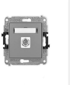 27MGF-1 Anténna zásuvka matná šedá