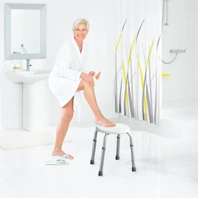 Ridder Ridder, Sedátko kúpeľňové priemer 32cm, biele, A00603101
