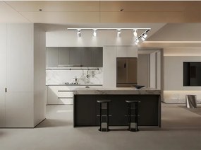 BRILAGI - Bodové svietidlo v lištovom systéme HUSKY 8xGU10/10W/230V 300 cm biela