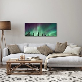 Obraz polárna žiara (120x50 cm)