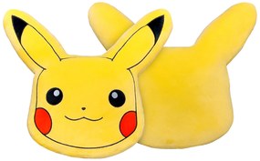 Halantex Tvarovaný vankúšik 40x40 cm - Pokémon Pikachu