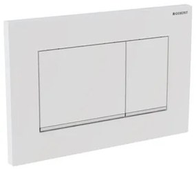 Geberit Sigma30, ovládacie tlačidlo Sigma30, biela/chróm, 115.883.KJ.1