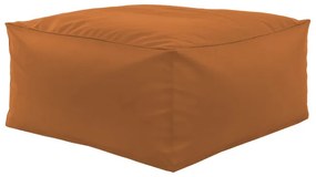 Taburetka svetlohnedá kocka ekokoža