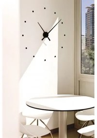 Designové nástěnné hodiny NOMON OJ černé 80cm