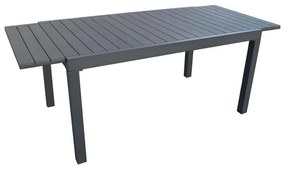 Asko a.s. CALVIN 341 - záhradný rozkladací stôl farba: šedá, hliník + polywood