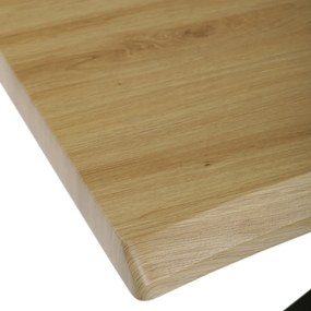Jedálenský stôl 180 x 90 cm, divoký dub