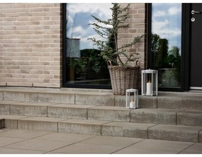 Svetlosivý LED lampáš na USB (výška 35 cm) Firefly – Zone