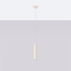 Sollux SL.1479 - Luster na lanku LAGOS 1xGU10/10W/230V krémová