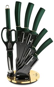 BerlingerHaus BerlingerHaus - Sada nerezových nožov v stojane 8 ks zelená/čierna BH0011