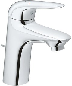 GROHE Wave páková umývadlová batéria s odtokovou súpravou s tiahlom, výška výtoku 84 mm, chróm, 32284001