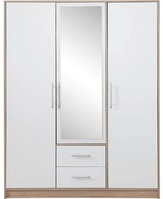 Skriňa Smart SRl2 150 cm dub sonoma/biela