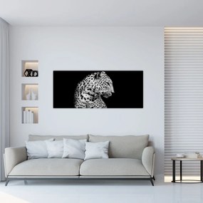 Obraz - Leopard (120x50 cm)