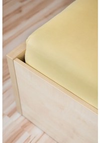 AMIDO-EXQUISIT Vanilková plachta na posteľ Jersey Superstretch Rozmer: 200/220 x 200 cm W1_030