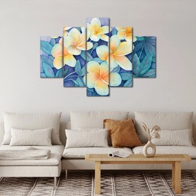 Obraz - Tropické kríky (150x105 cm)