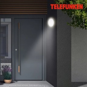 Telefunken 313706TF-LED Vonkajšie nástenné svietidlo so senzorom LED/15W/230V IP44