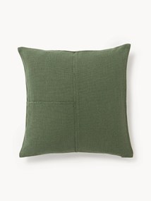 Ručne tkaný poťah na vankúš s ozdobným prešívaním Terre